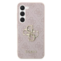 Kryt Guess GUHCS24S4GMGPI S24 S921 pink hardcase 4G Big Metal Logo (GUHCS24S4GMGPI)