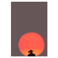 Ilustrace Cowboy at sunrise., Grant Faint, 26.7 × 40 cm