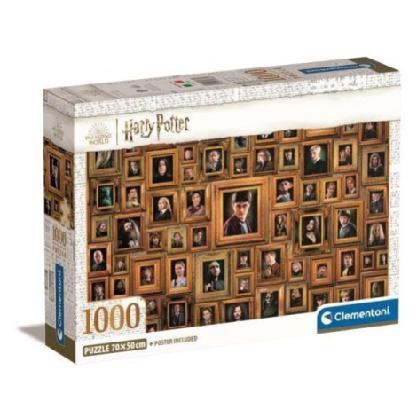 Clementoni Puzzle 1000 dílků Kompaktní Impossible Harry Potter