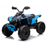 mamido Dětská elektrická čtyřkolka Maverick ATV 2x200W modrá