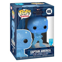 Funko POP! Artist Series Infinity Saga- Cap America(BU)