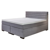 Sun garden Kontinentální postel BOXSPRING KOKOMO BX1750 180x200 cm - šedá