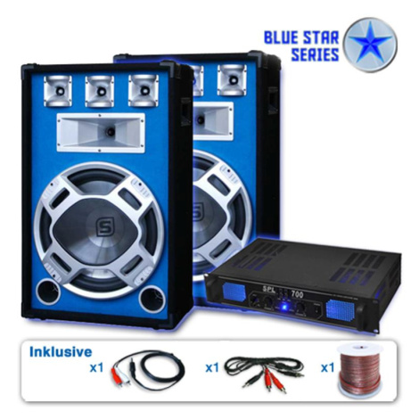 Skytronic PA set Blue Star Series "Beatstar", 2000 W