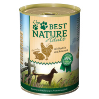 Best Nature Dog Adult 6 × 400 g - králičí, kuřecí & nudle