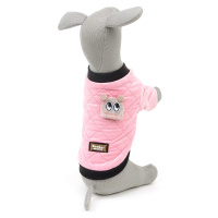 Vsepropejska Zak zimní bunda pro psa bez kapuce Barva: Růžová, Délka zad (cm): 31, Obvod hrudník