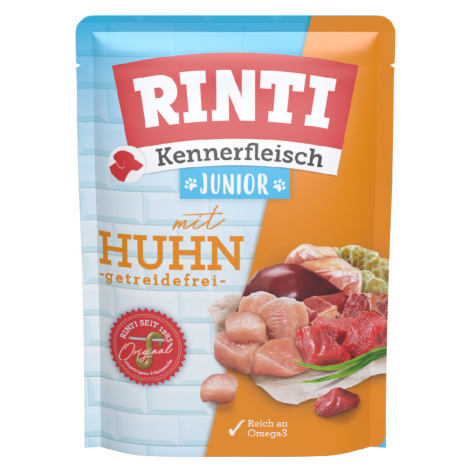Výhodné balení RINTI Kennerfleisch kapsičky 20 ks (20 x 400 g) - Junior kuřecí