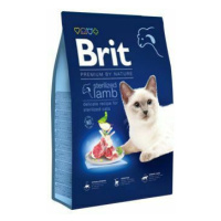 Brit Premium Cat by Nature Sterilized Lamb 8kg sleva