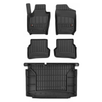 Set 3D gumové autokoberce rohož Vw Polo 5 Hb 2009-2017 d