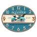 Signes Grimalt Scooter Wall Clock. Modrá