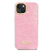 Guess GUHCP14SHGCRHP hard silikonové pouzdro iPhone 14 6.1" pink Croco Collection