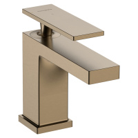 Umyvadlová baterie Hansgrohe Tecturis E s výpustí kartáčovaný bronz 73002140