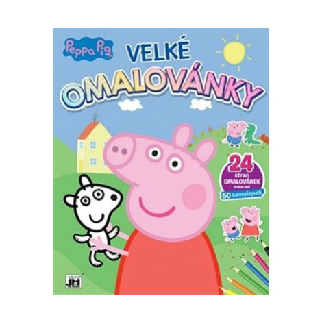 Velké omalovánky - Peppa Pig JM - Jiří Models