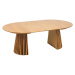 LuxD Roztahovací jídelní stůl Wadeline 120-160-200 cm přírodní dub