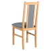 Drewmix Jídelní židle BOSS 14 Barva: Bílá - látka 22 - 1 kus skladem