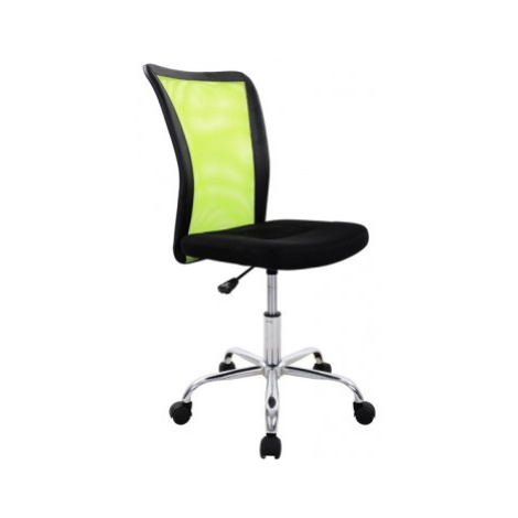 Kancelářská židle Spirit, černá/limetově zelená Asko