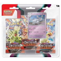 Pokémon TCG: Obsidian Flames - 3 Blister Booster Houndstone