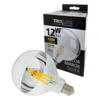 Žárovka LED E27 12W bílá přírodní TRIXLINE Decor Mirror G125 Silver