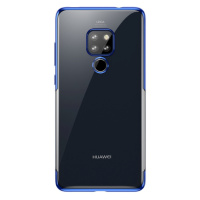Silikonové pouzdro Baseus Shining Case pro Huawei Mate 20, modrá