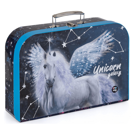 Dětský lamino kufřík - 34 cm - Unicorn Galaxy Karton P+P
