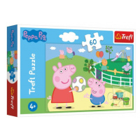 TREFL Prasátko Peppa: Zábava s přáteli 60 dílků