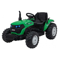 Mamido Dětský elektrický traktor GROW 1804 24V zelený