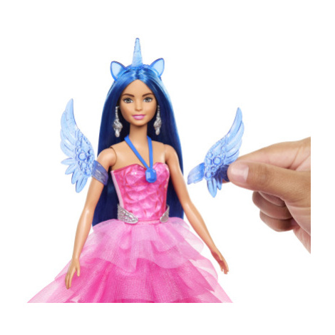 Barbie panenka 65. výročí safírový okřídlený jednorožec Mattel