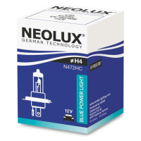 NEOLUX H4 12V 100/90W P43t Blue Power Light N472HC 1ks N472HC