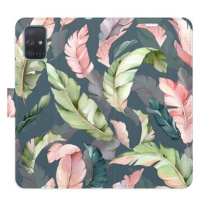 iSaprio Flip pouzdro Flower Pattern 09 pro Samsung Galaxy A71