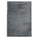 Kusový koberec Fluffy Shaggy 3500 light grey 80x150 cm