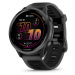 Garmin Forerunner 570 47 mm tmavě šedá hliníková luneta s černým poloprůhledným řemínkem