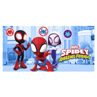 TipTrade Bavlněná froté osuška 70x140 cm - Spidey Malí hrdinové