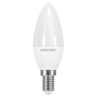 CENTURY LED SVÍČKA ONDA 6W E14 3000K 470Lm 200d 38x110mm IP20 CEN ONM1-061430