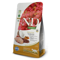 N&D Quinoa CAT Skin & Coat Quail & Coconut 5kg sleva