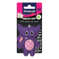 Vitakraft Hračka Monster fialový s catnipem