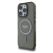 Pouzdro Guess pro iPhone 16 Pro 6.3 černé IML Glitter Circle MagSafe