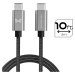 Kabel Ghostek USB-C to USB-C - Durable Graded Charging Cables - 3 m