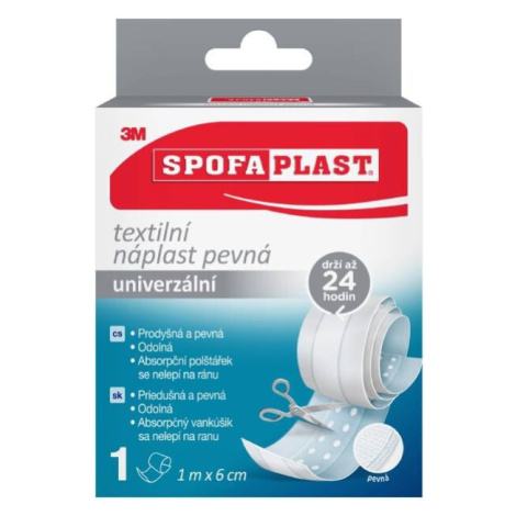 3M Spofaplast 254 Pevná textilní náplast 1mx6cm