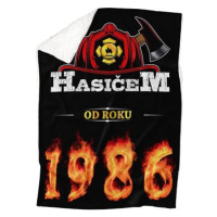 IMPAR Beránková deka Hasičem od roku - 1986