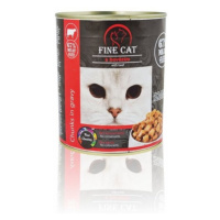 Fine Cat konzerva pro kočky s hovězím 830g