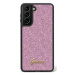 Kryt Guess GUHCS24LHGGSHU S24 Ultra S928 purple hardcase Glitter Script (GUHCS24LHGGSHU)