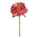 Umělá květina Hortenzie fialová, 17 x 34 cm