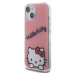 Hello Kitty IML Daydreaming Logo Kryt iPhone 15 růžový