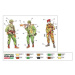 Model Kit figurky 6191 - NATO troops (1980s) (1:72)