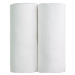 T-Tomi Látkové TETRA osušky, bílá, 100 x 90 cm, 2 ks