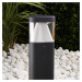 Lucande Tmavě-šedé LED svítidlo s podstavcem Milou