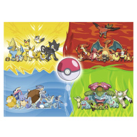 Ravensburger Puzzle 100354 Druhy Pokémonů 150 dílků
