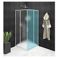 SIGMA SIMPLY sprchové dveře posuvné pro rohový vstup 800 mm, sklo Brick GS2480