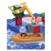 Vodní dráha Gigaset AquaPlay extra velká s 11 loďkami 8 figurkami přehradou jeřábem a množstvím 