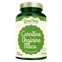 GREENFOOD NUTRITION Carnitin+Arginin+Maca 90 kapslí