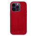 Alcantara kryt s MagSafe na iPhone 14 - Red